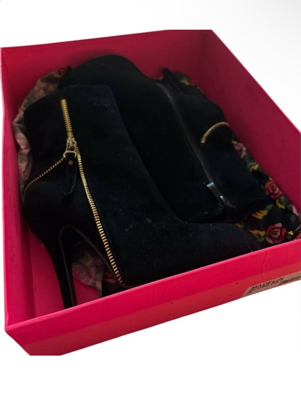 Betsey Johnson Madelin Blush Pat Bootie Shoe Size 65 NWT NIB